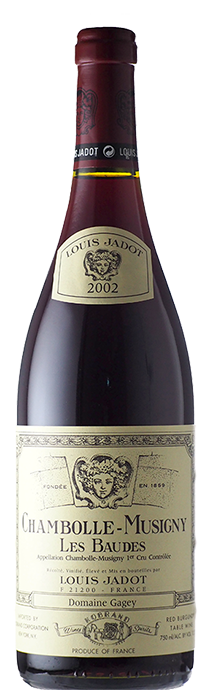  Chambolle Musigny Baudes / Louis Jadot シャンボール・ミュジニ－　ボード / ルイ・ジャド 2002
