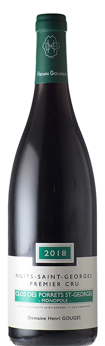  Nuits Saint Georges Clos des Porrets Saint Georges / Henri Gouges ニュイ・サン・ジョルジュ　クロ・デ・ポレ・サンジョルジュ / アンリ・グージュ 2018